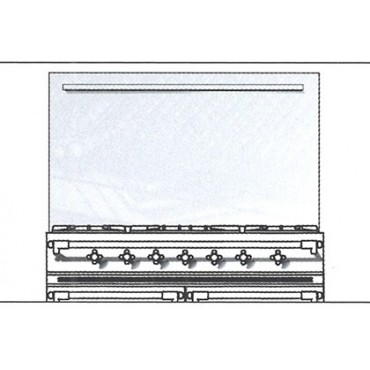 Habillages Arrieres Inox 700 Lcrd - pianos-et-fourneaux.com le spécialiste des pianos de cuisine et fourneaux de cuisson Lacanche