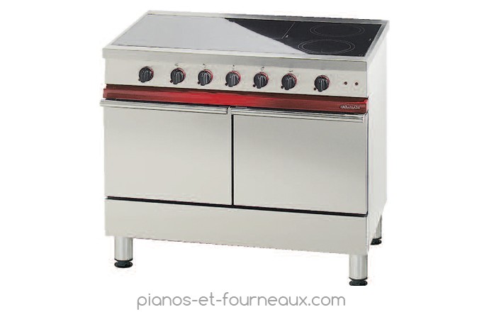 CE 1052 VTR Fourneau électrique, 5 foyers radiants,2 fours électriques. Ambassade de Bourgogne  - pianos-et-fourneaux.com le spécialiste des pianos de cuisine et fourneaux de cuisson Lacanche et Westhal