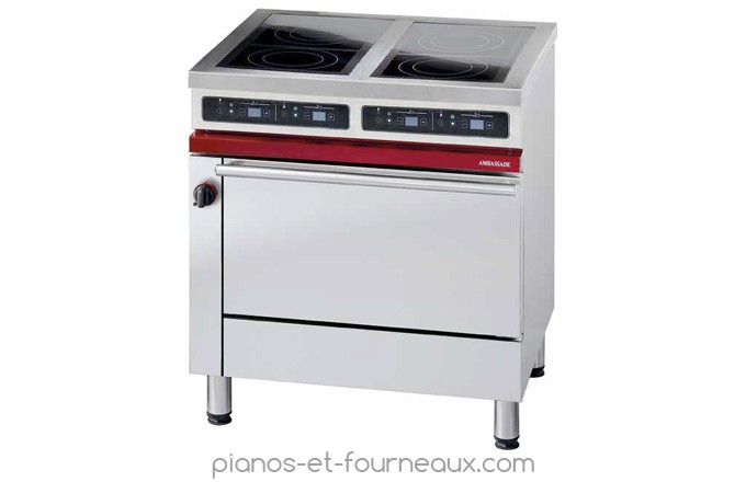 CE 841 IX Fourneau électrique, 4 foyers induction,1 four électrique Gastronome 1/1. Ambassade de Bourgogne  - pianos-et-fourneaux.com le spécialiste des pianos de cuisine et fourneaux de cuisson Lacanche et Westhal