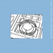www.pianos-et-fourneaux.com : Couronne brise vent Couronne brise vent Open Cook WBV  chez pianos-et-fourneaux, spécialiste des pianos de cuisson  - pianos-et-fourneaux.com le spécialiste des pianos de cuisine et fourneaux de cuisson Lacanche et Wetshal