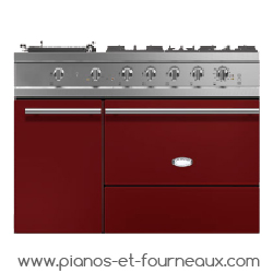 Piano Lacanche Chassagne 1100 Moderne - pianos-et-fourneaux.com le spécialiste des pianos de cuisine et fourneaux de cuisson Lacanche